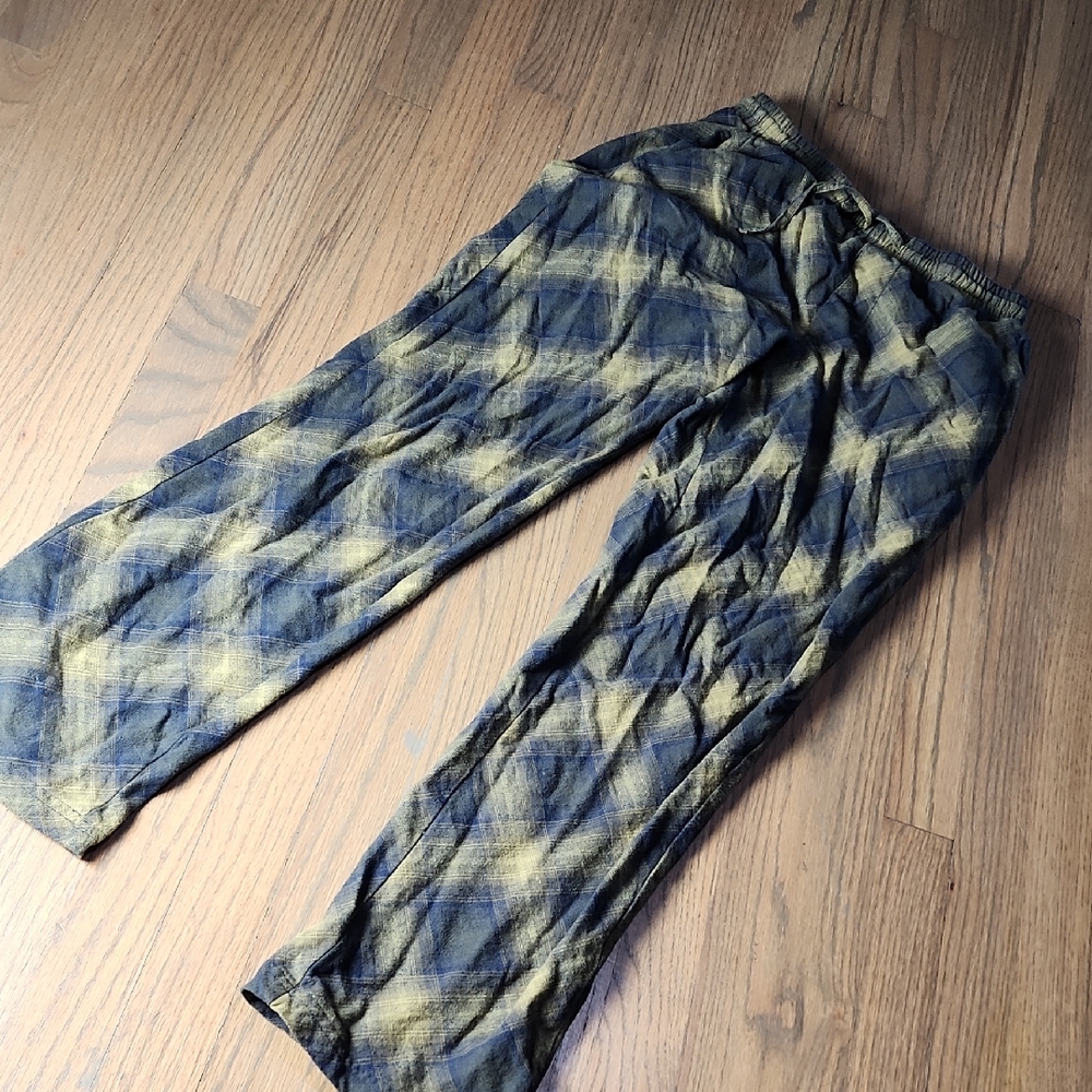 Pendleton Black and Yellow Pajama Pants